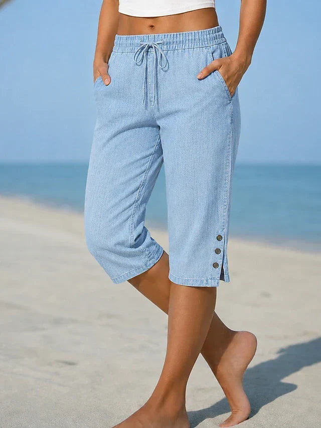Wanda | Calf-Length Capri Pants