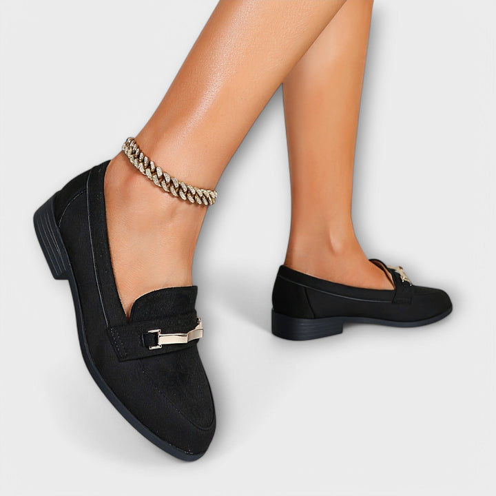 Ariane | Suede Loafers