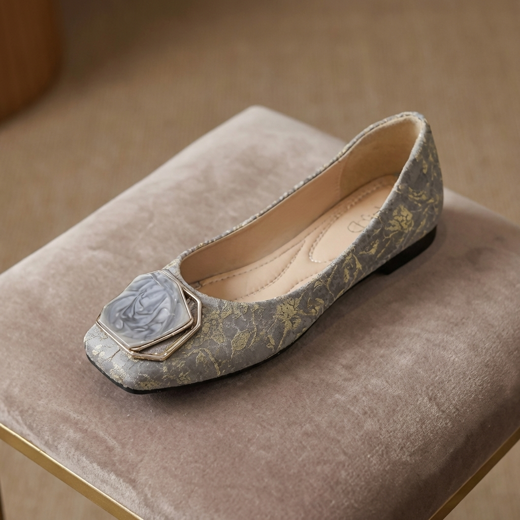 Gaia | Mesh Ballet Flats