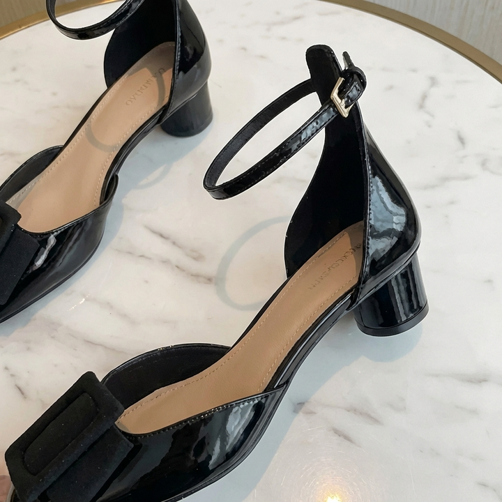 Danae | Buckle Strap Heels