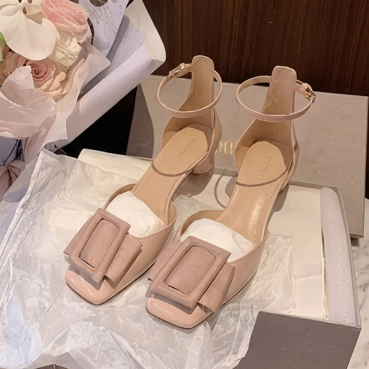 Danae | Buckle Strap Heels