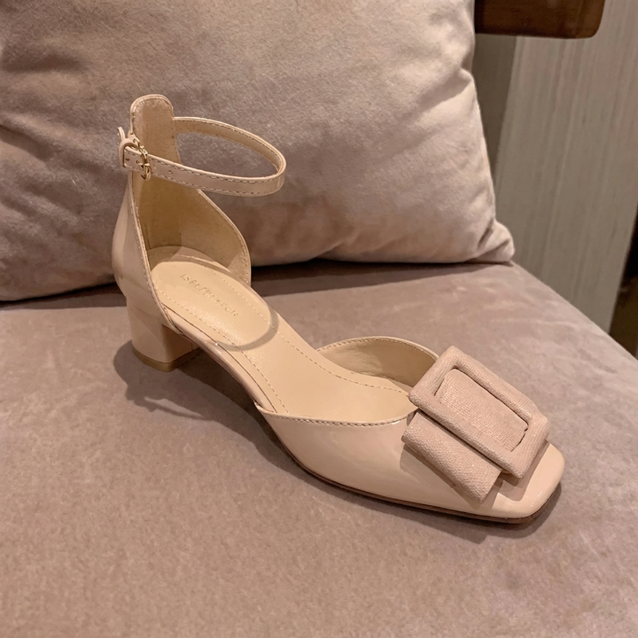 Danae | Buckle Strap Heels