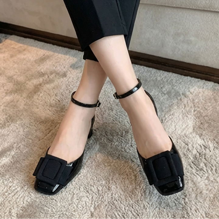 Danae | Buckle Strap Heels