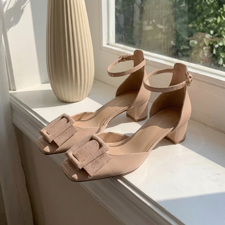 Danae | Buckle Strap Heels
