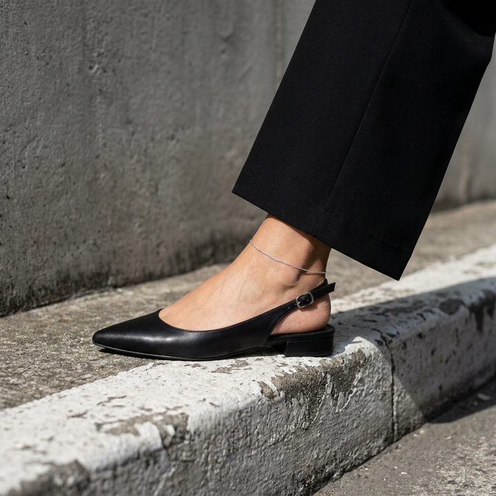 Cassandra | Orthopaedic Slingback Flats