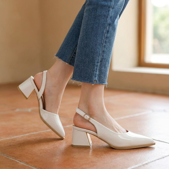 Avril | Versatile Slingback Office Heels