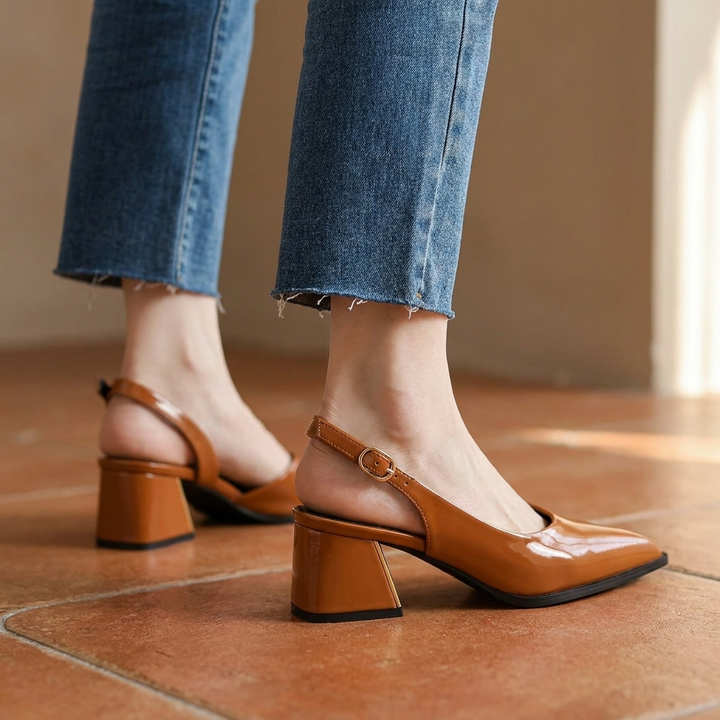 Avril | Versatile Slingback Office Heels