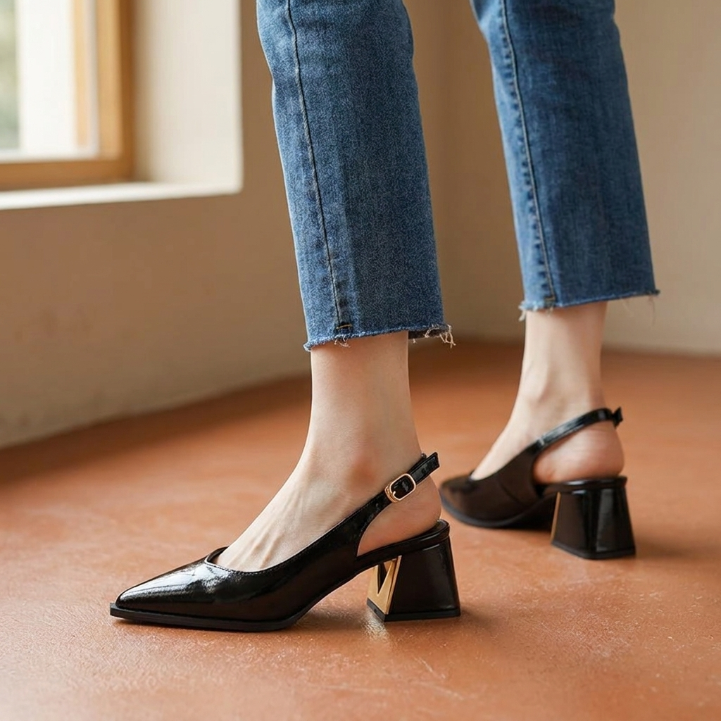 Avril | Versatile Slingback Office Heels