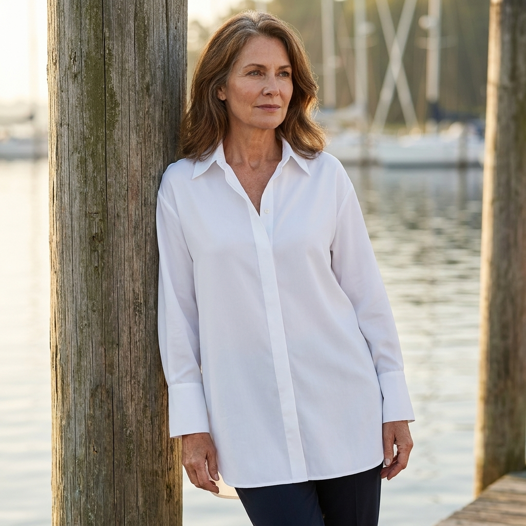 Annalise | Oversized Cotton Shirt