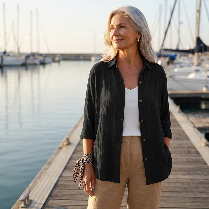 Francine | Breathable Relaxed Fit Blouse