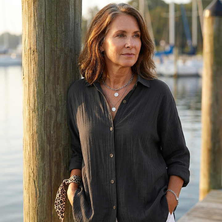 Francine | Breathable Relaxed Fit Blouse