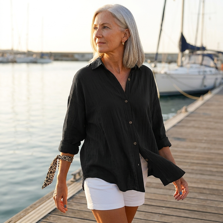 Francine | Breathable Relaxed Fit Blouse