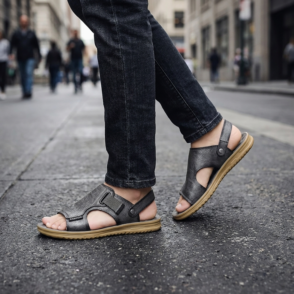 Fiorella | Comfortable Everyday Walking Leather Sandals