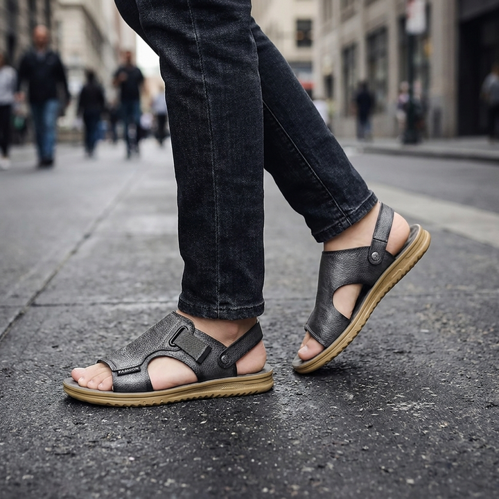 Fiorella | Comfortable Everyday Walking Leather Sandals