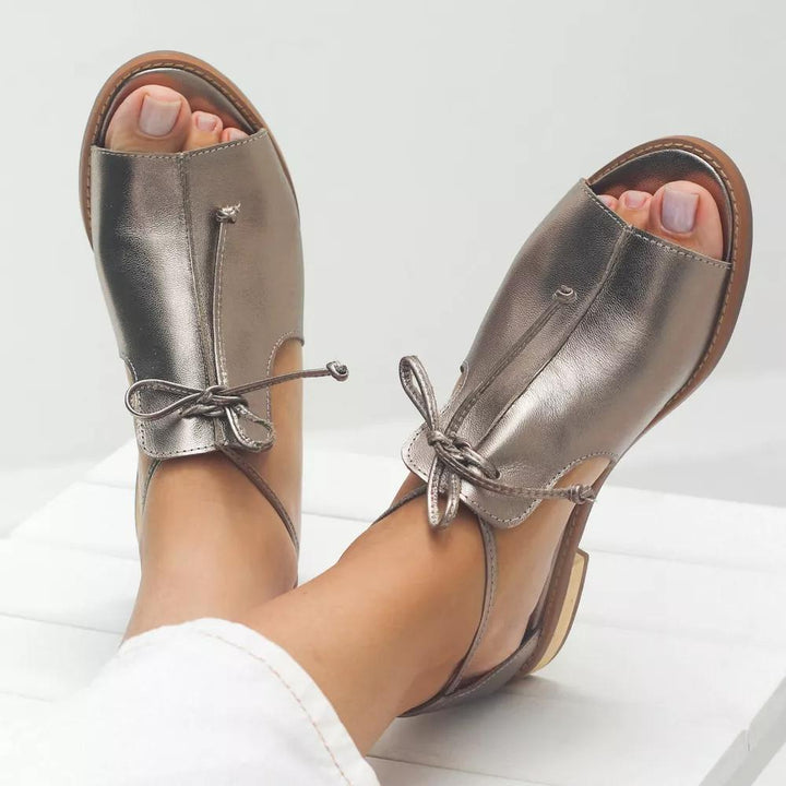 Leah | Strap-Style Leather Sandals