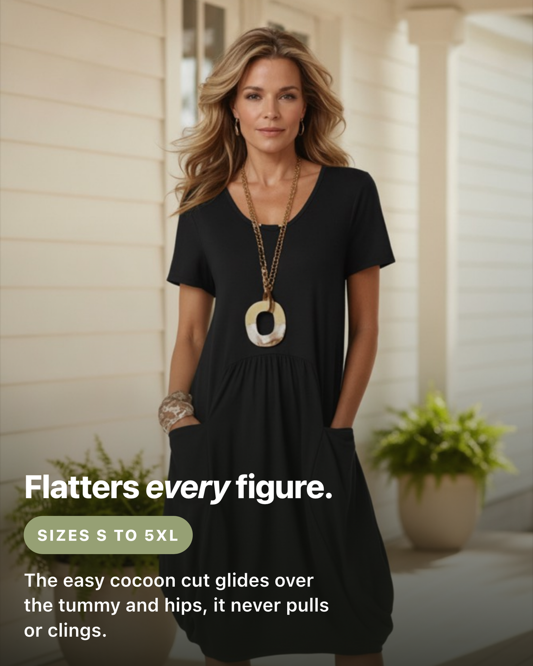 Cecily | Easy Casual Flow Dress
