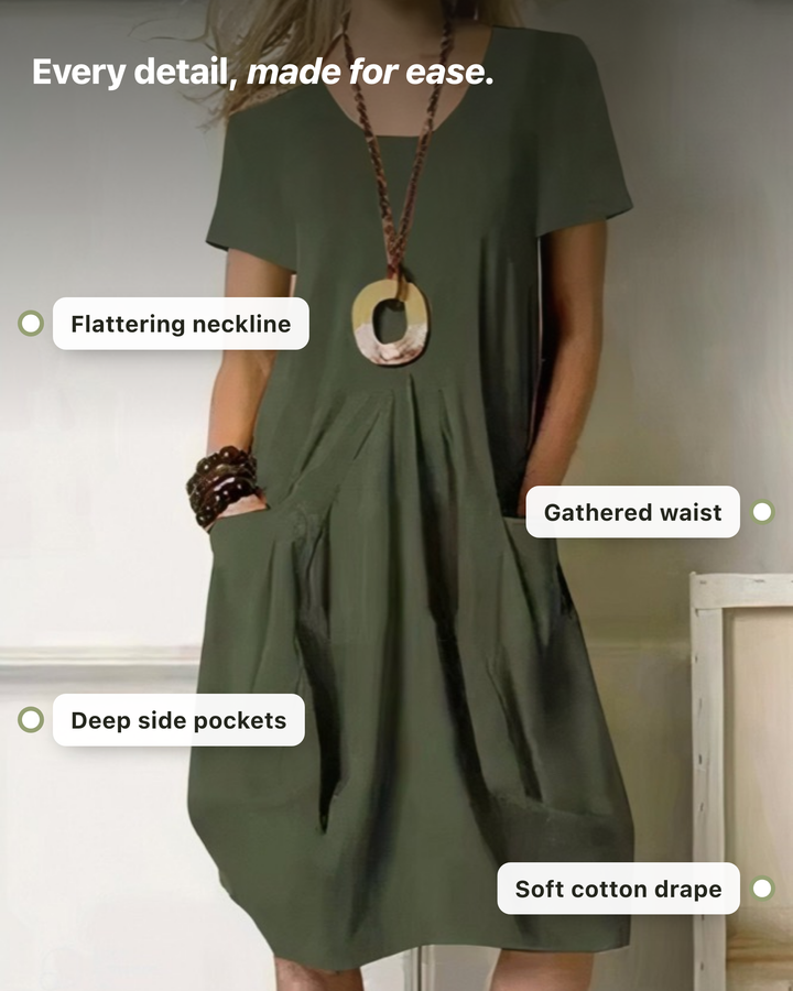 Cecily | Easy Casual Flow Dress
