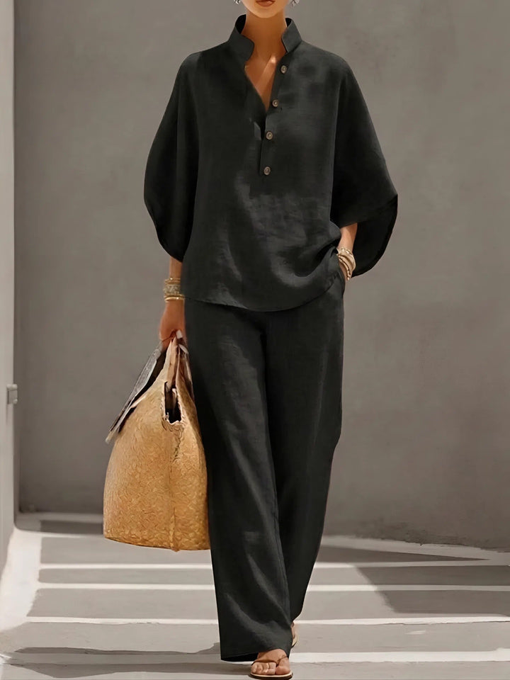 Martha | Linen Cotton Two-Piece Set