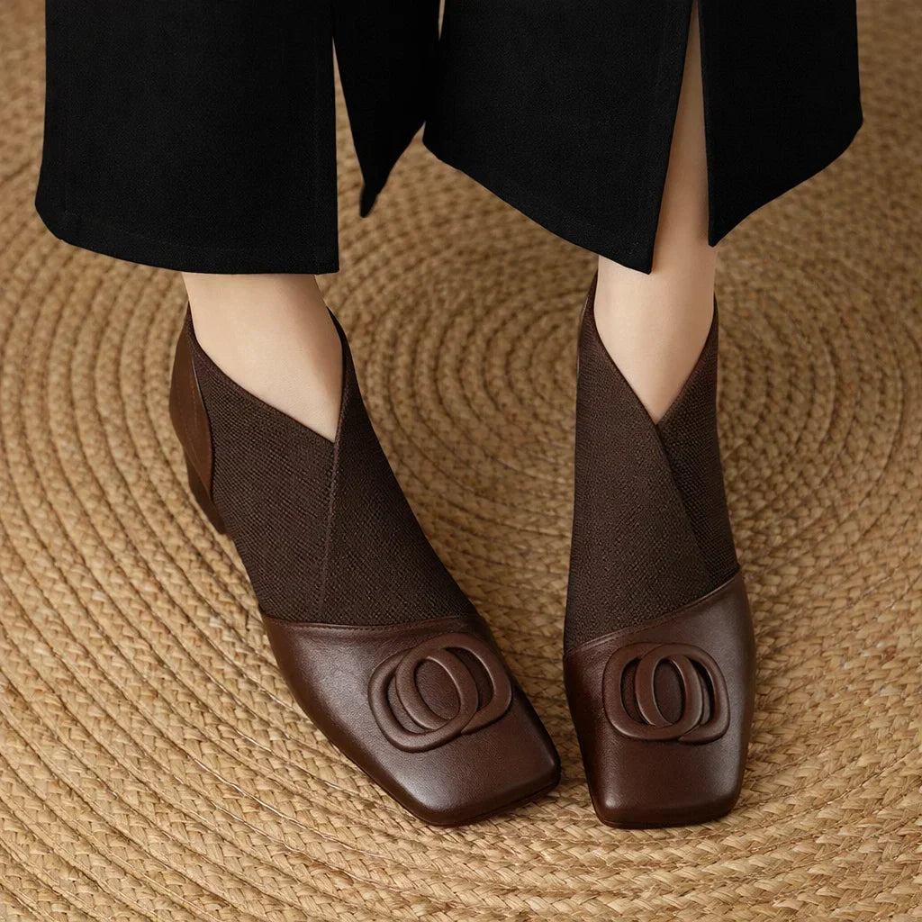Nadege | Leather Boots