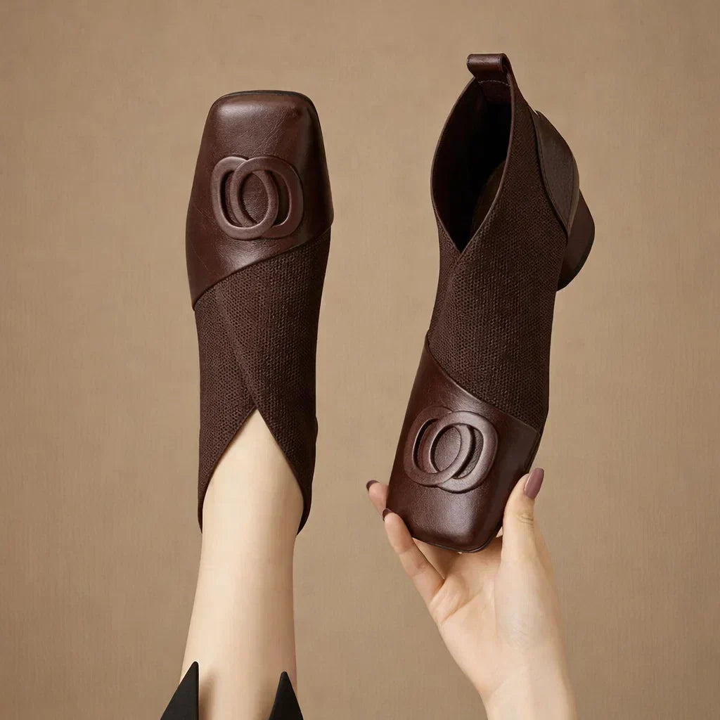 Nadege | Leather Boots