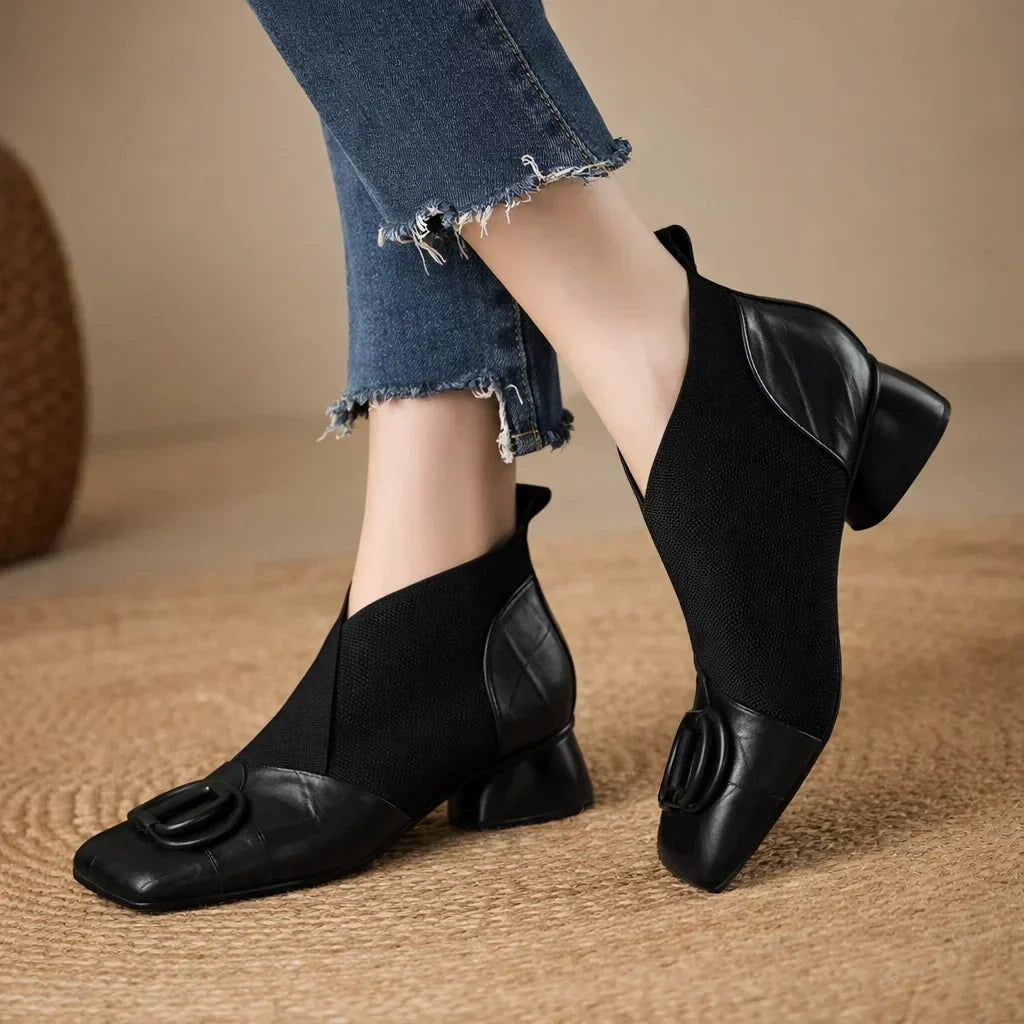 Nadege | Leather Boots