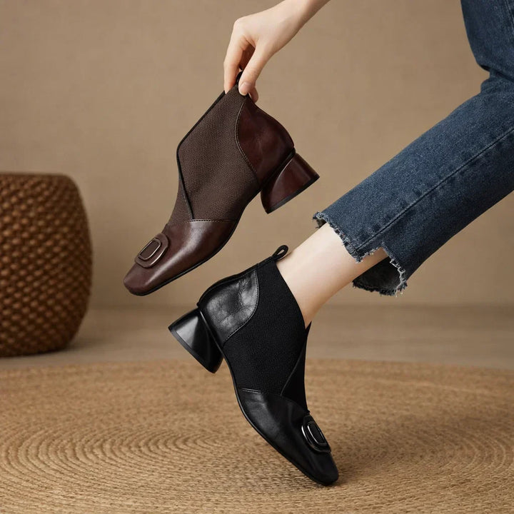 Nadege | Leather Boots