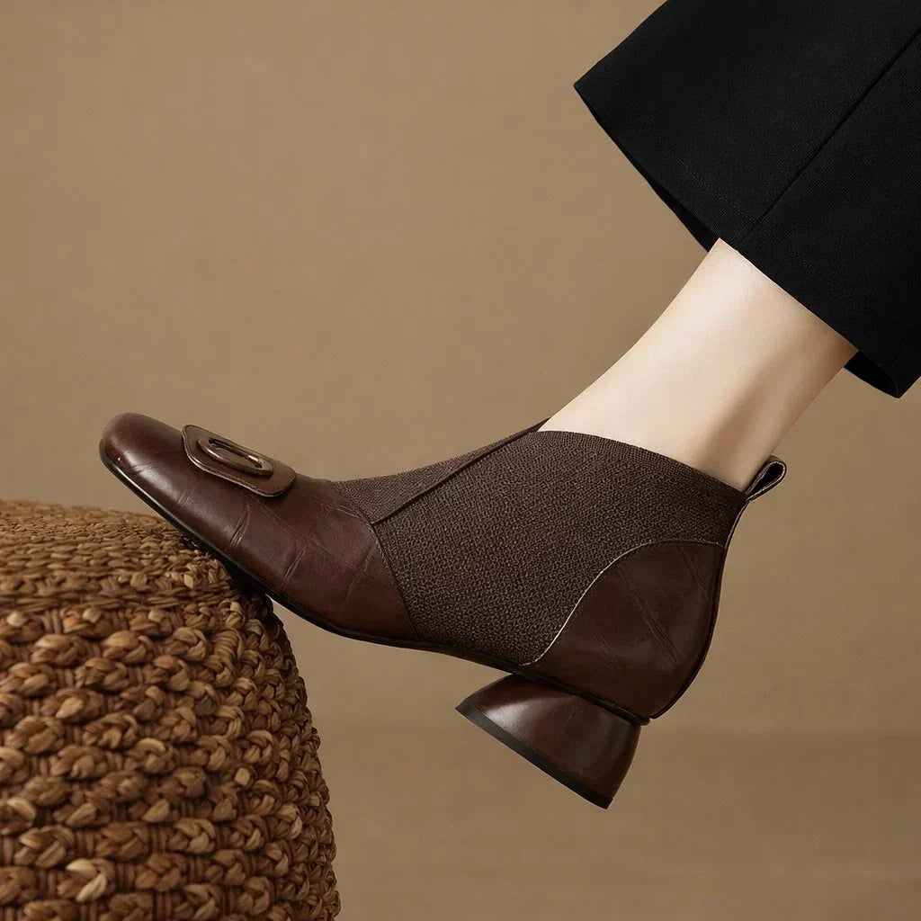 Nadege | Leather Boots