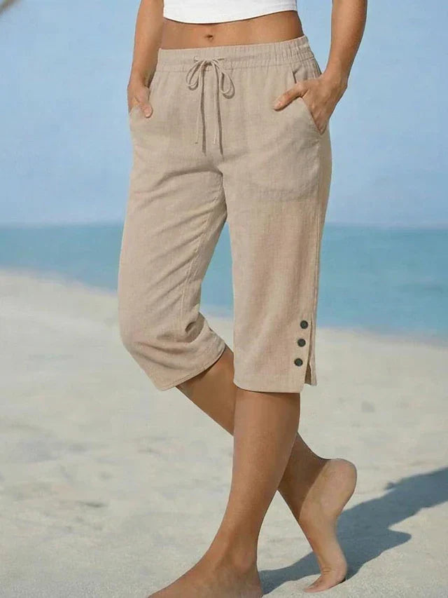 Wanda | Calf-Length Capri Pants