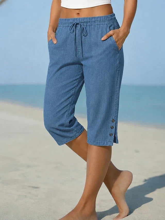 Wanda | Calf-Length Capri Pants
